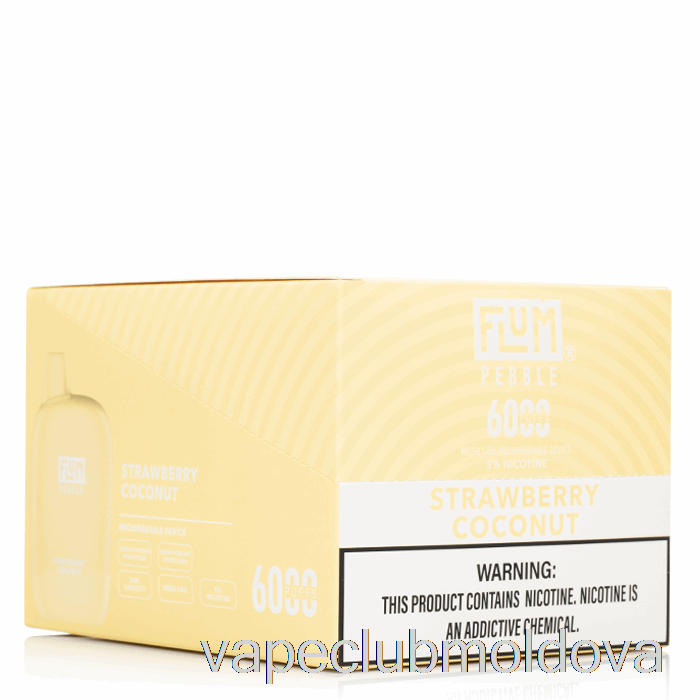 Vape Mod [10-pachet] Flum Pebble 6000 De Unică Folosință